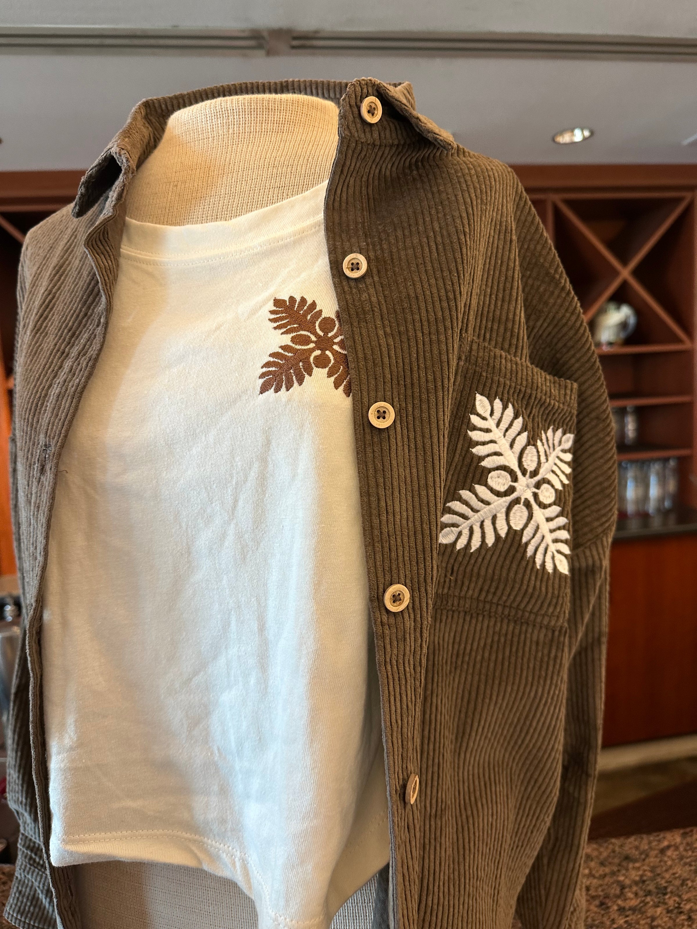 ʻUlu corduroy jacket | SHE WOOD GO