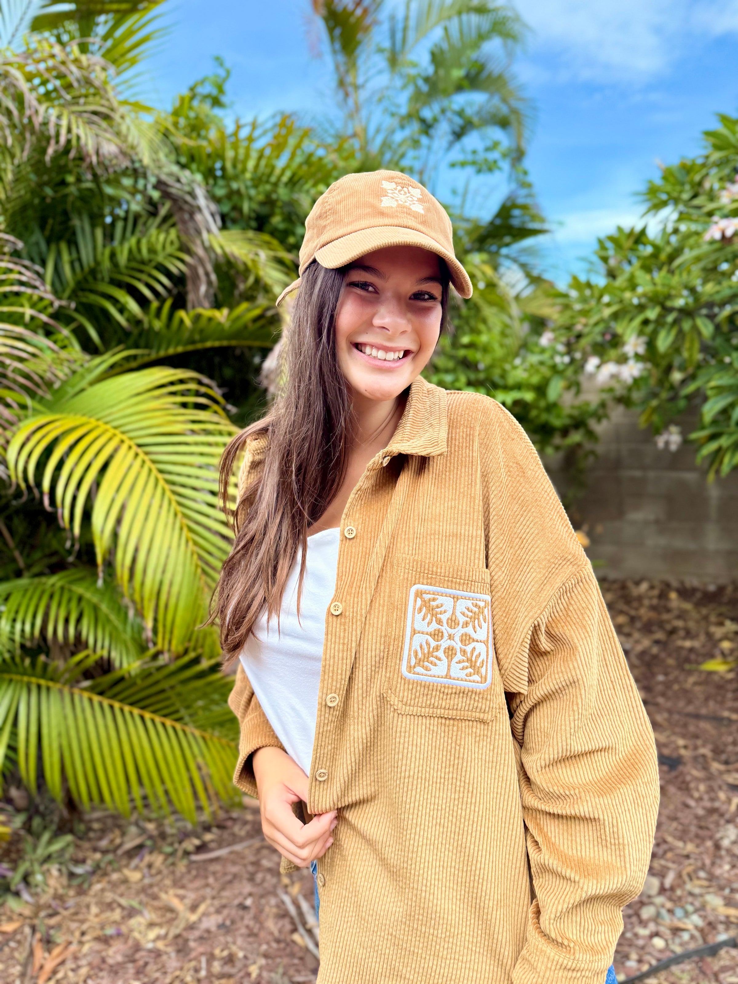 SWG ʻUlu corduroy jacket | SHE WOOD GO